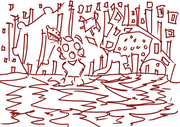 Raspberry landscape