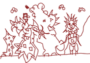 Spikehair landscape